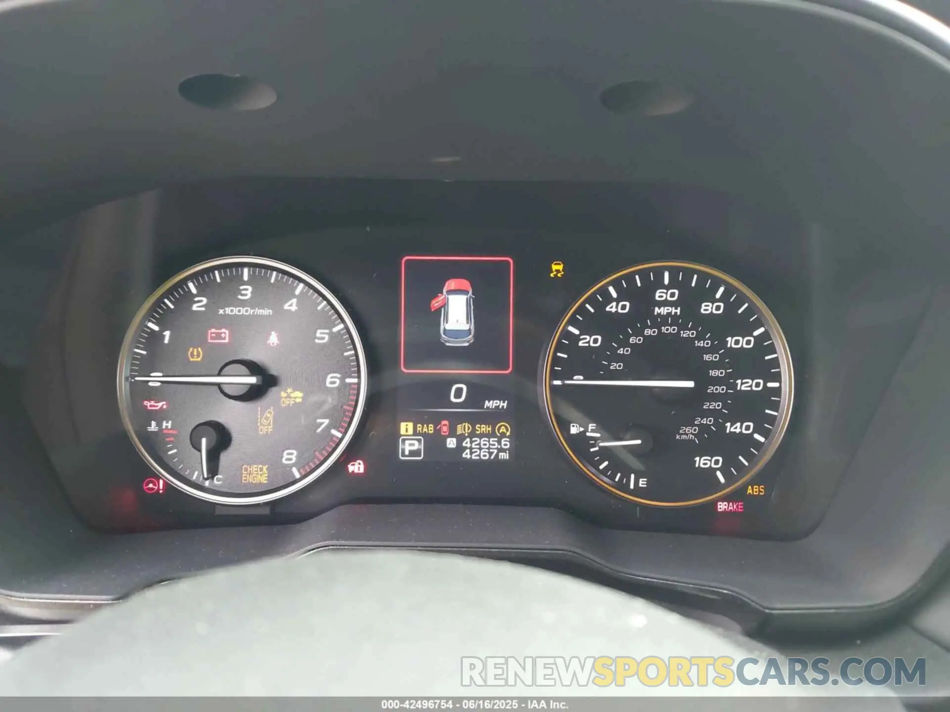 7 fotografías del automóvil dañado 4S4BTGUDXS3216487 SUBARU OUTBACK 2025