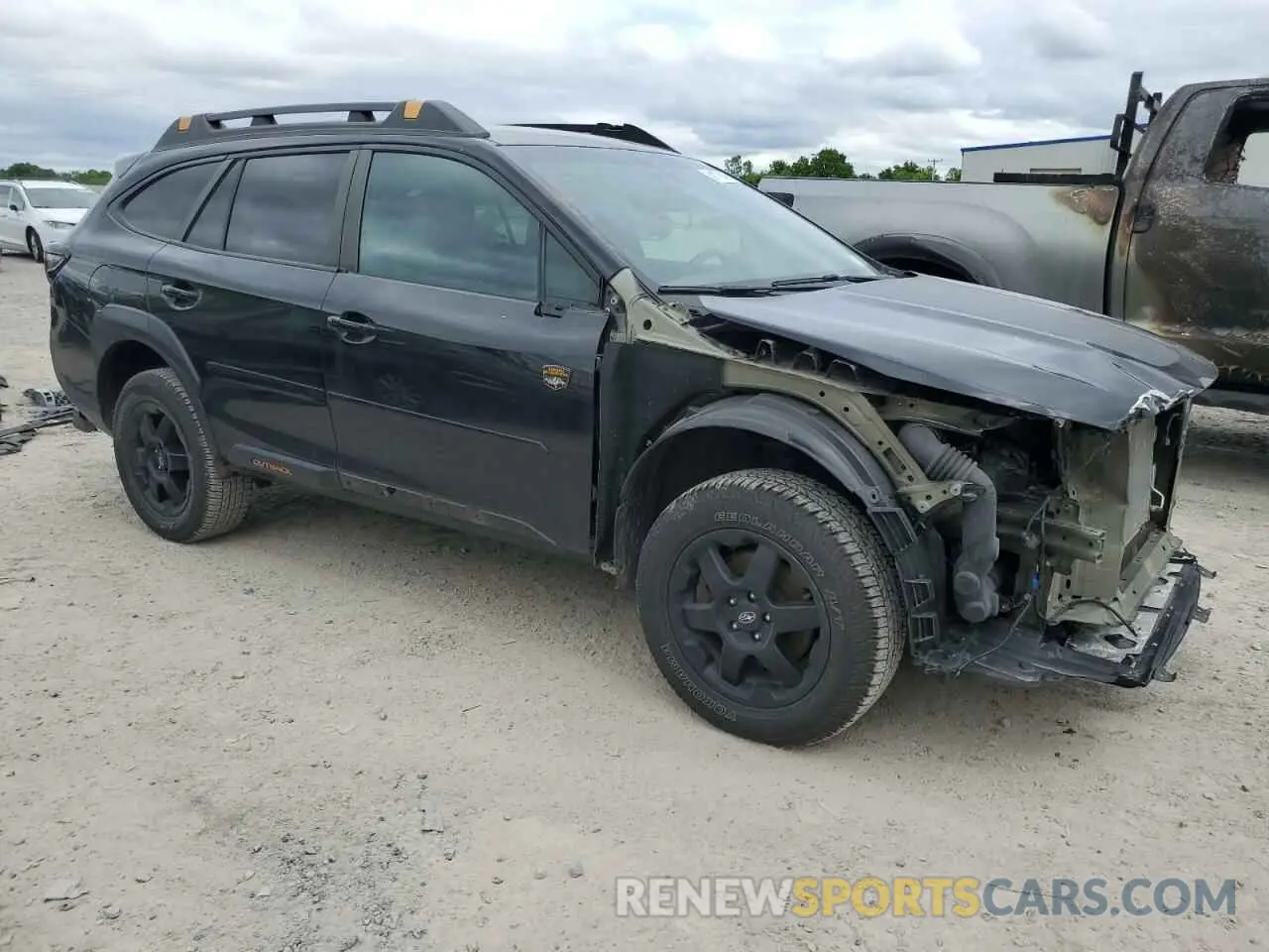 4 fotografías del automóvil dañado 4S4BTGSD1N3169986 SUBARU OUTBACK WI 2022