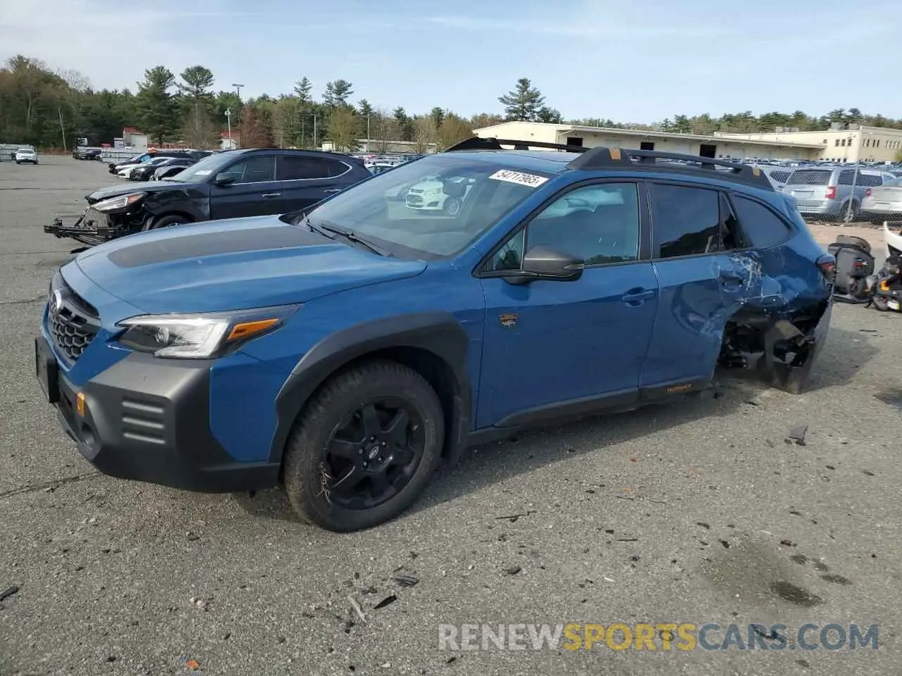 1 fotografías del automóvil dañado 4S4BTGUD1N3114063 SUBARU OUTBACK WI 2022