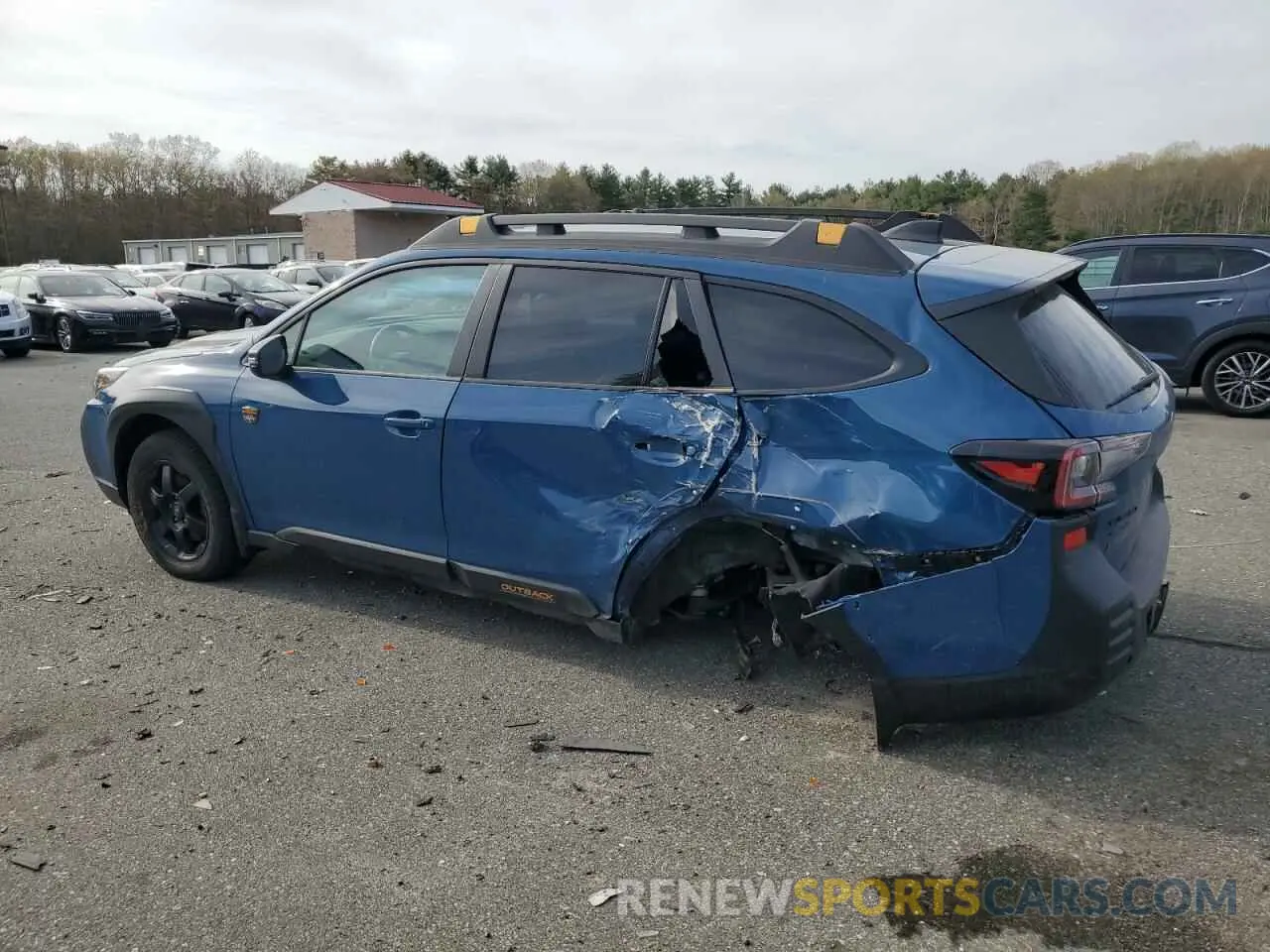 2 fotografías del automóvil dañado 4S4BTGUD1N3114063 SUBARU OUTBACK WI 2022
