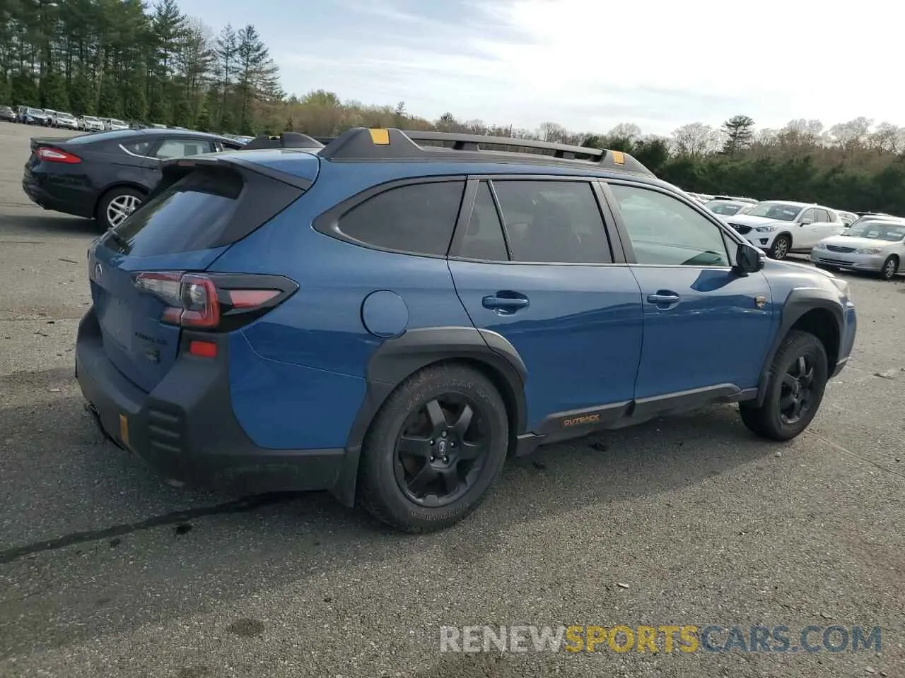 3 fotografías del automóvil dañado 4S4BTGUD1N3114063 SUBARU OUTBACK WI 2022