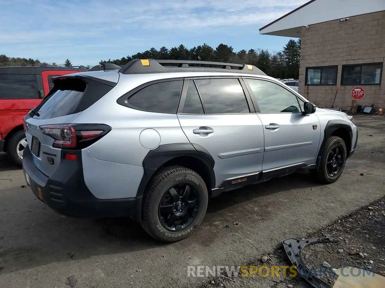 3 fotografías del automóvil dañado 4S4BTGUD1N3163845 SUBARU OUTBACK WI 2022