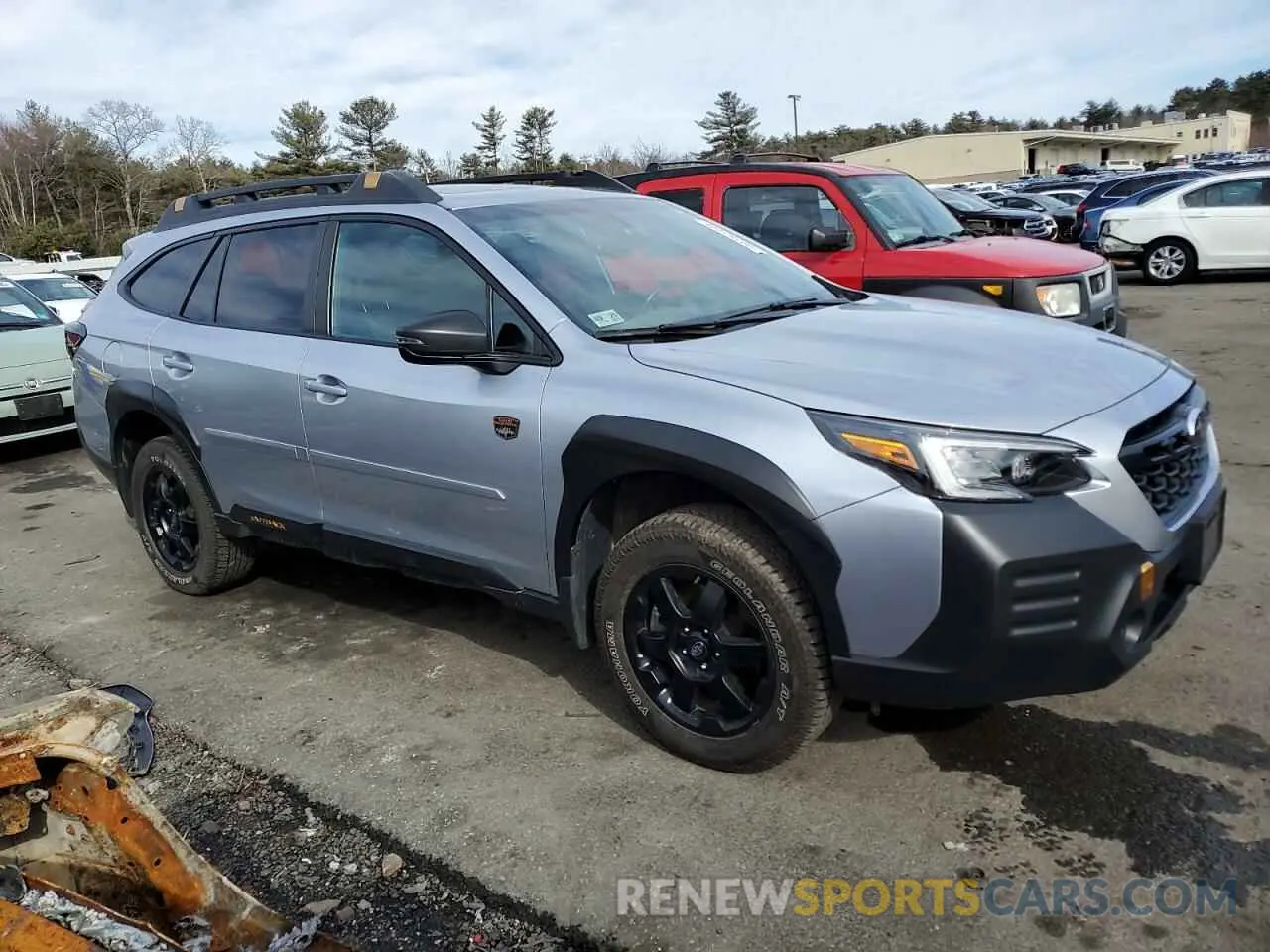 4 fotografías del automóvil dañado 4S4BTGUD1N3163845 SUBARU OUTBACK WI 2022