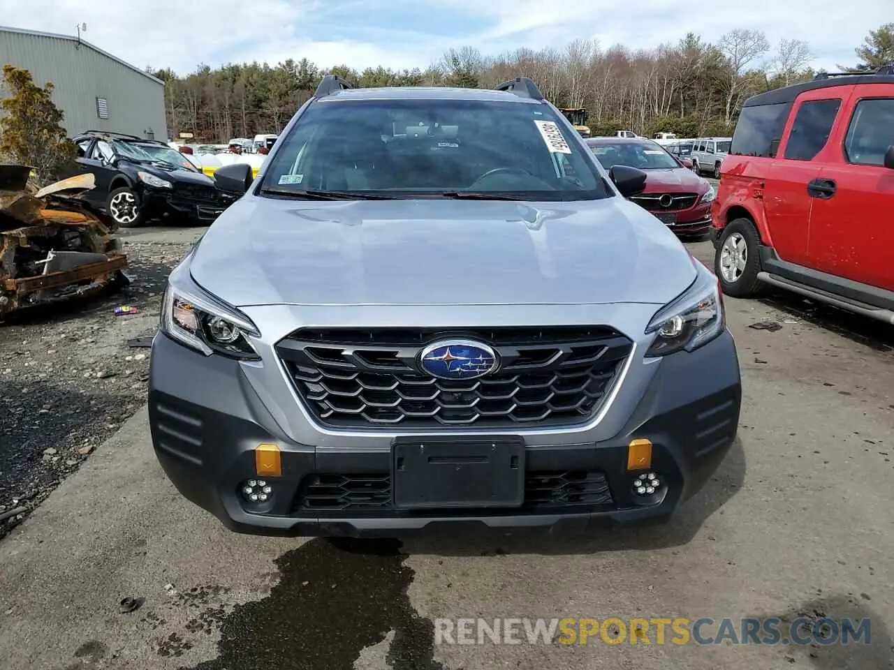 5 fotografías del automóvil dañado 4S4BTGUD1N3163845 SUBARU OUTBACK WI 2022