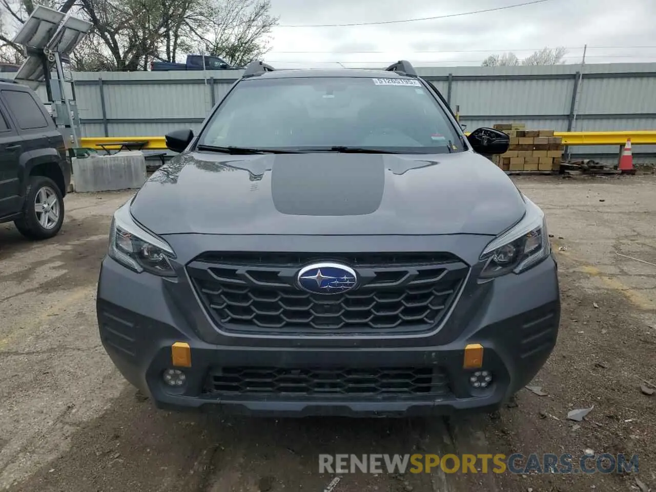 5 fotografías del automóvil dañado 4S4BTGUD1N3171654 SUBARU OUTBACK WI 2022