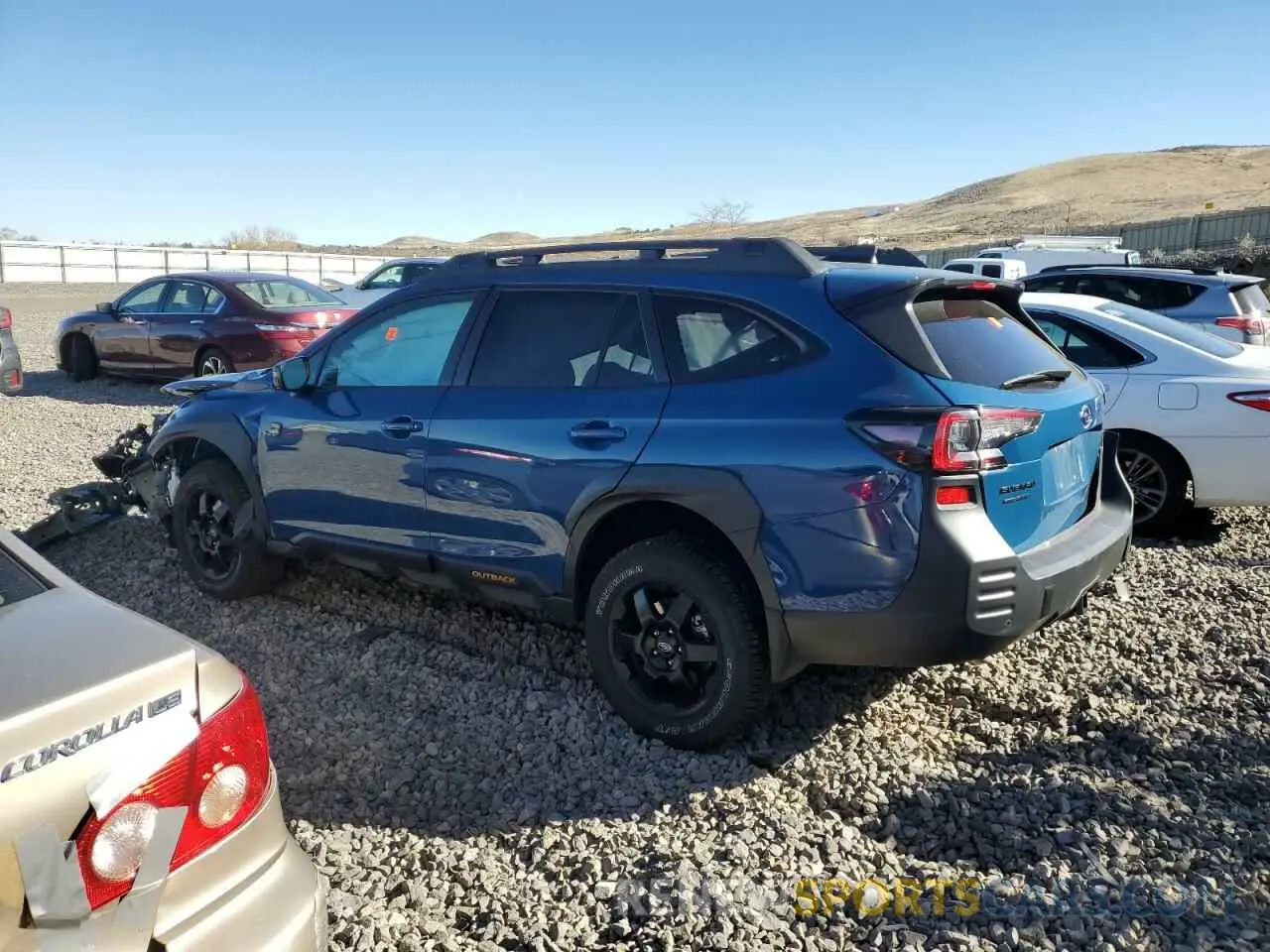 2 fotografías del automóvil dañado 4S4BTGUD1N3189328 SUBARU OUTBACK WI 2022