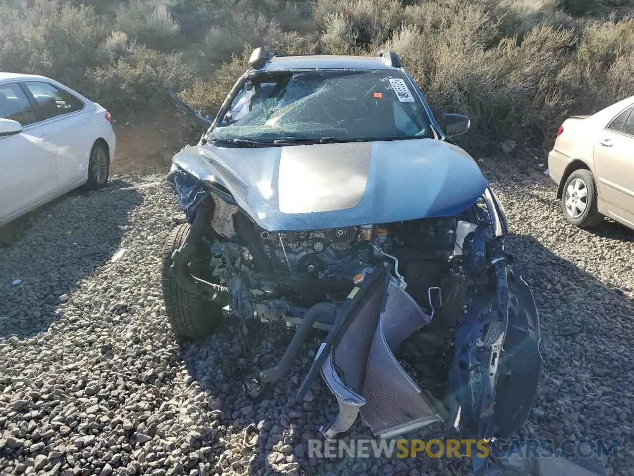 5 fotografías del automóvil dañado 4S4BTGUD1N3189328 SUBARU OUTBACK WI 2022
