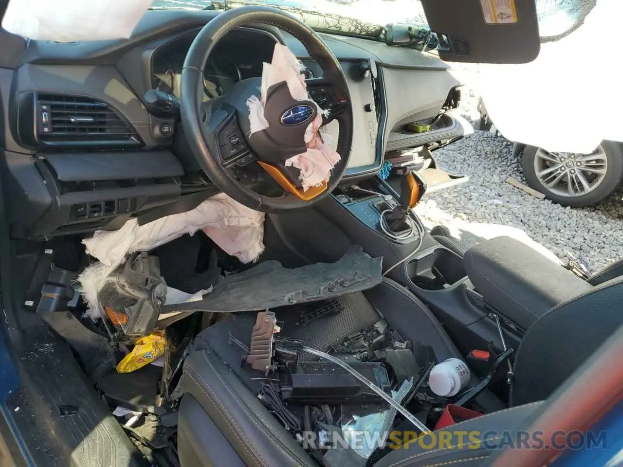 8 fotografías del automóvil dañado 4S4BTGUD1N3189328 SUBARU OUTBACK WI 2022