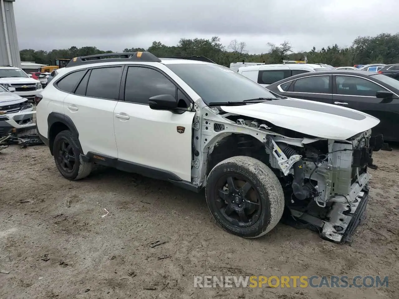 4 fotografías del automóvil dañado 4S4BTGUD5N3130427 SUBARU OUTBACK WI 2022