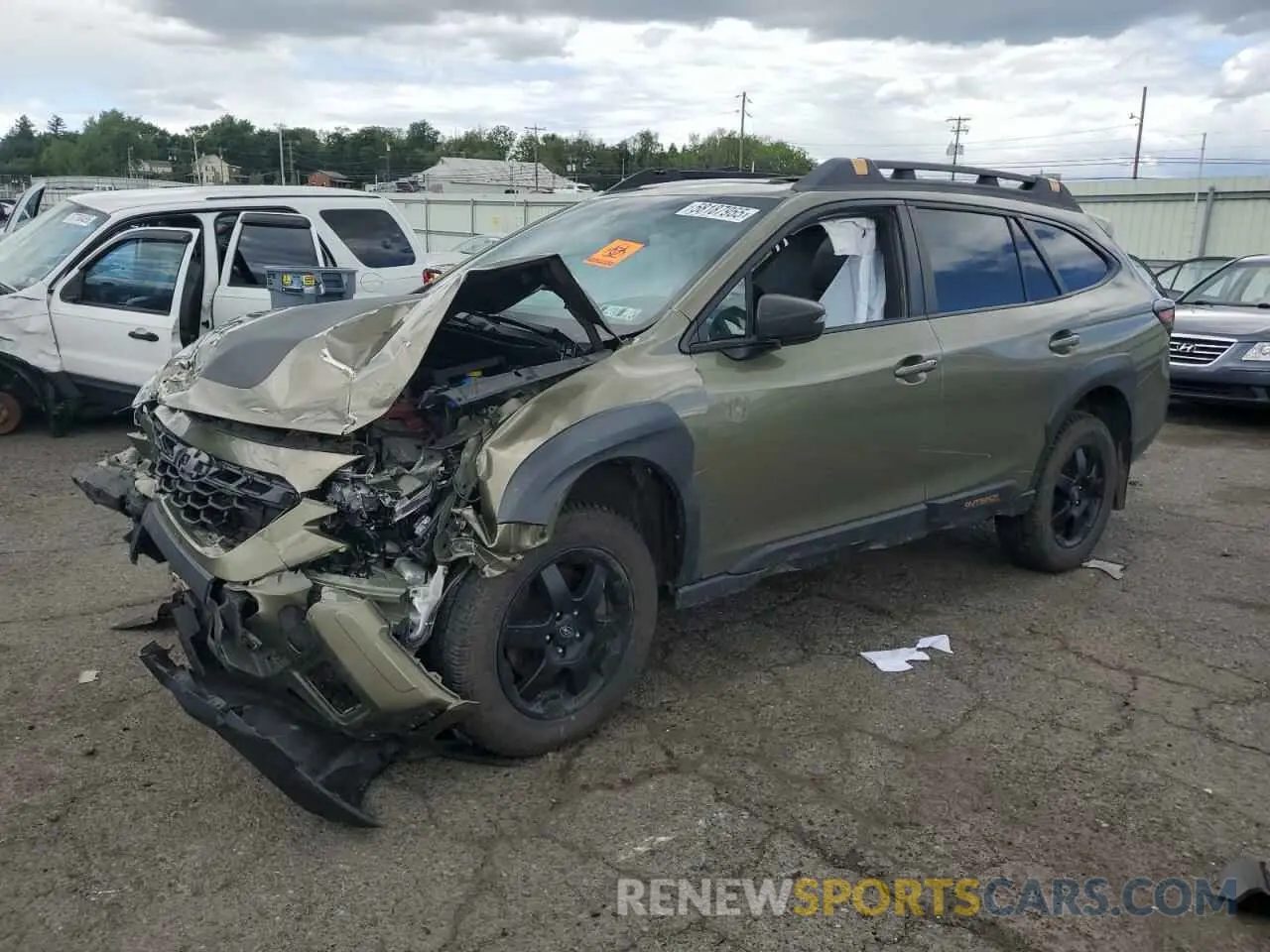 1 fotografías del automóvil dañado 4S4BTGUD7N3133913 SUBARU OUTBACK WI 2022