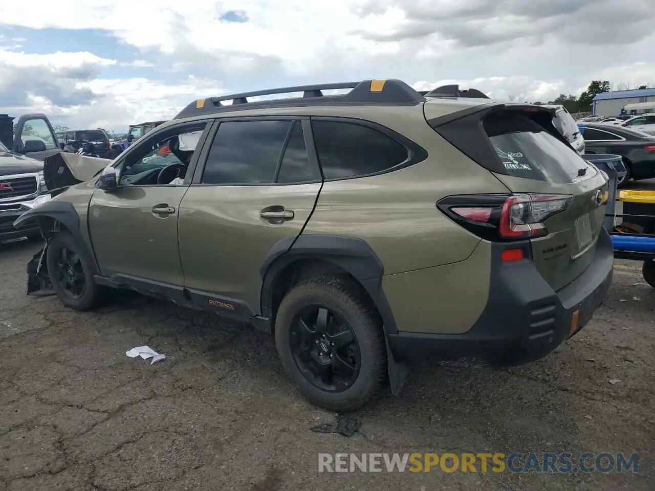 2 fotografías del automóvil dañado 4S4BTGUD7N3133913 SUBARU OUTBACK WI 2022