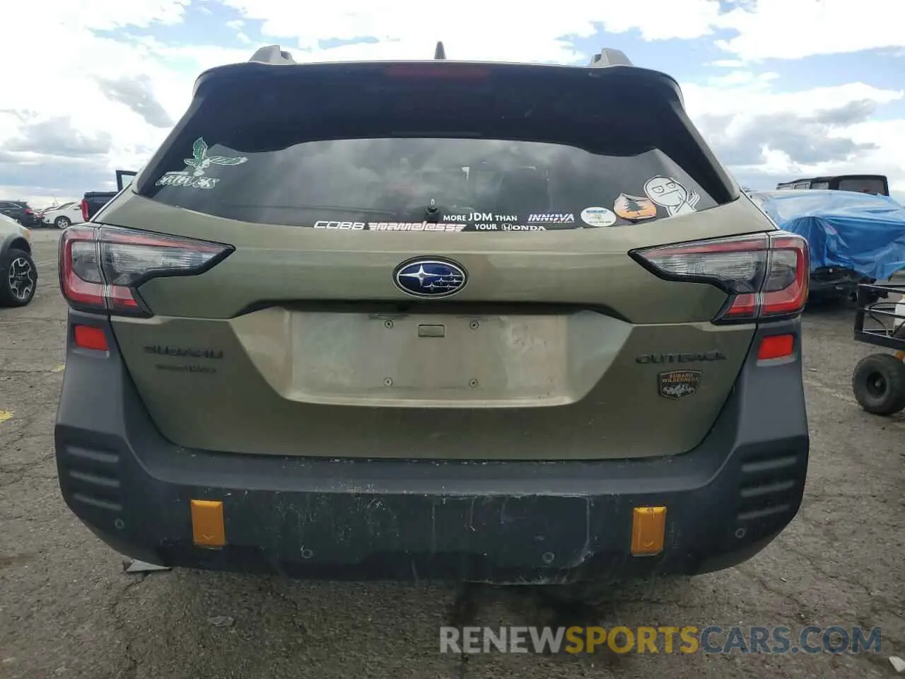 6 fotografías del automóvil dañado 4S4BTGUD7N3133913 SUBARU OUTBACK WI 2022