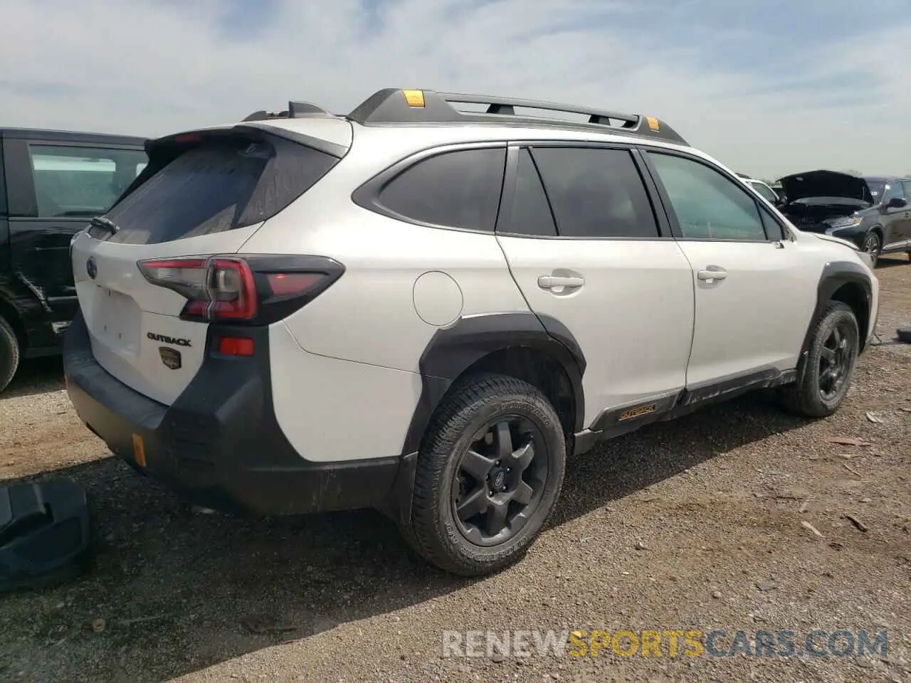 3 fotografías del automóvil dañado 4S4BTGUD9N3108205 SUBARU OUTBACK WI 2022