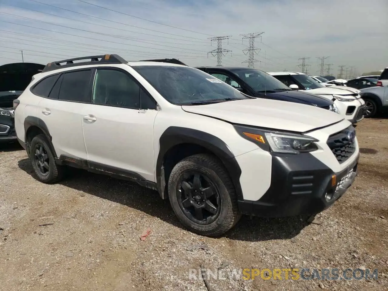 4 fotografías del automóvil dañado 4S4BTGUD9N3108205 SUBARU OUTBACK WI 2022