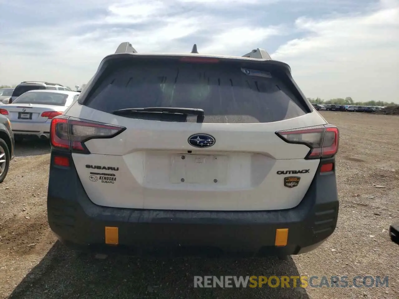 6 fotografías del automóvil dañado 4S4BTGUD9N3108205 SUBARU OUTBACK WI 2022