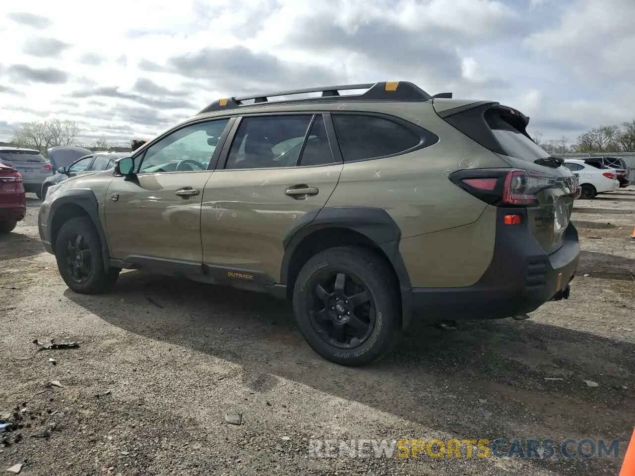 2 fotografías del automóvil dañado 4S4BTGUDXN3128768 SUBARU OUTBACK WI 2022