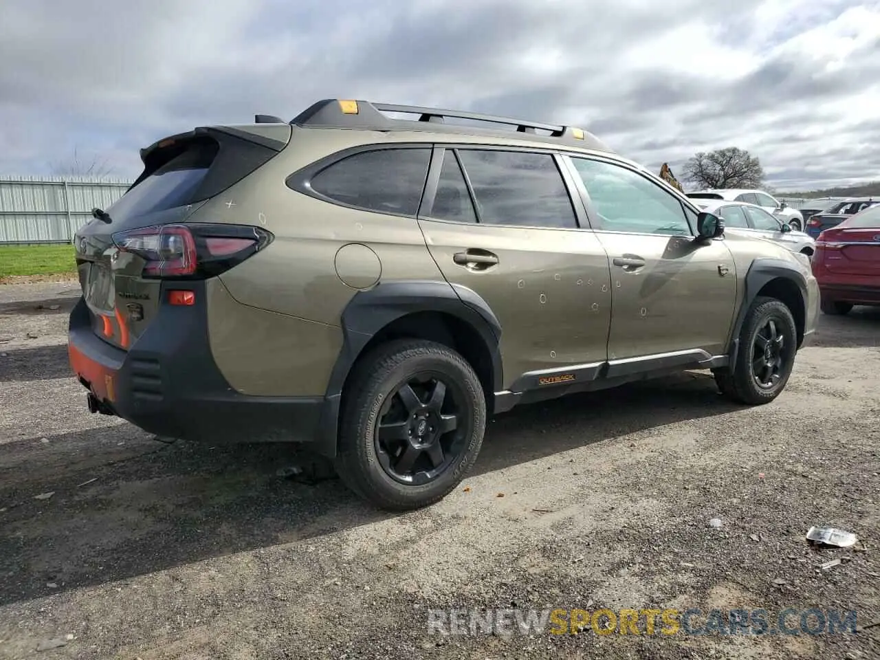 3 fotografías del automóvil dañado 4S4BTGUDXN3128768 SUBARU OUTBACK WI 2022