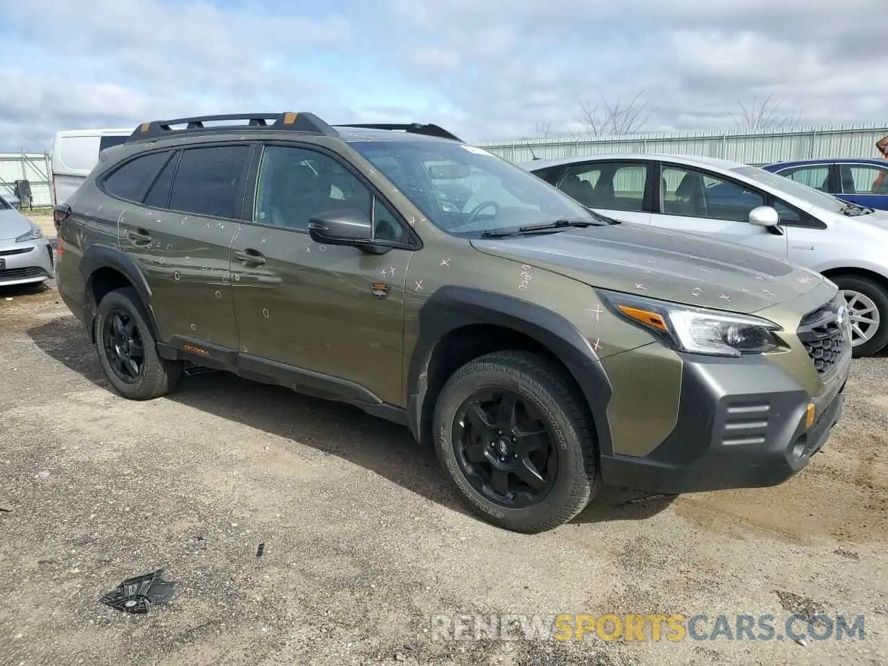 4 fotografías del automóvil dañado 4S4BTGUDXN3128768 SUBARU OUTBACK WI 2022