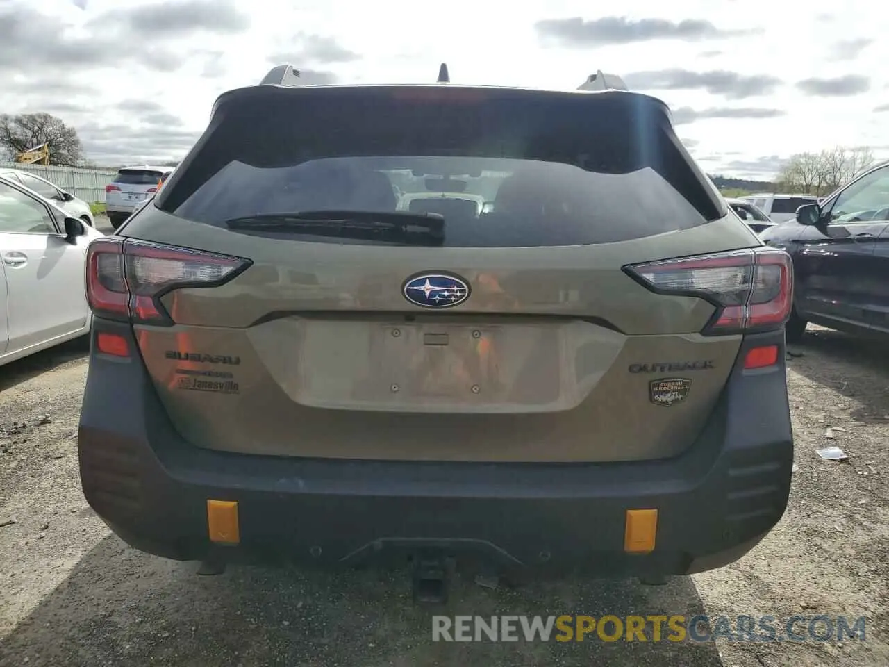 6 fotografías del automóvil dañado 4S4BTGUDXN3128768 SUBARU OUTBACK WI 2022