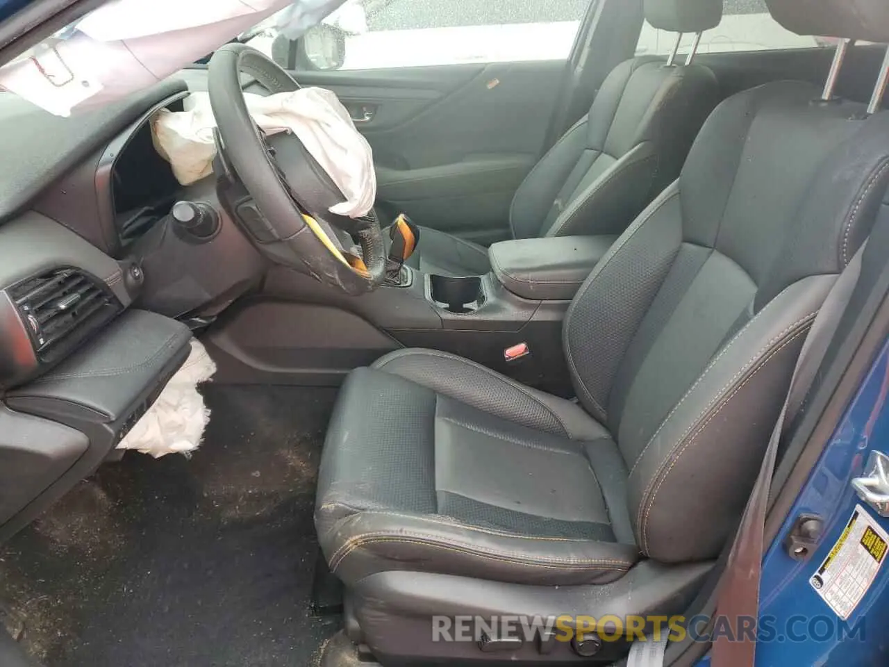 7 fotografías del automóvil dañado 4S4BTGUDXN3199145 SUBARU OUTBACK WI 2022