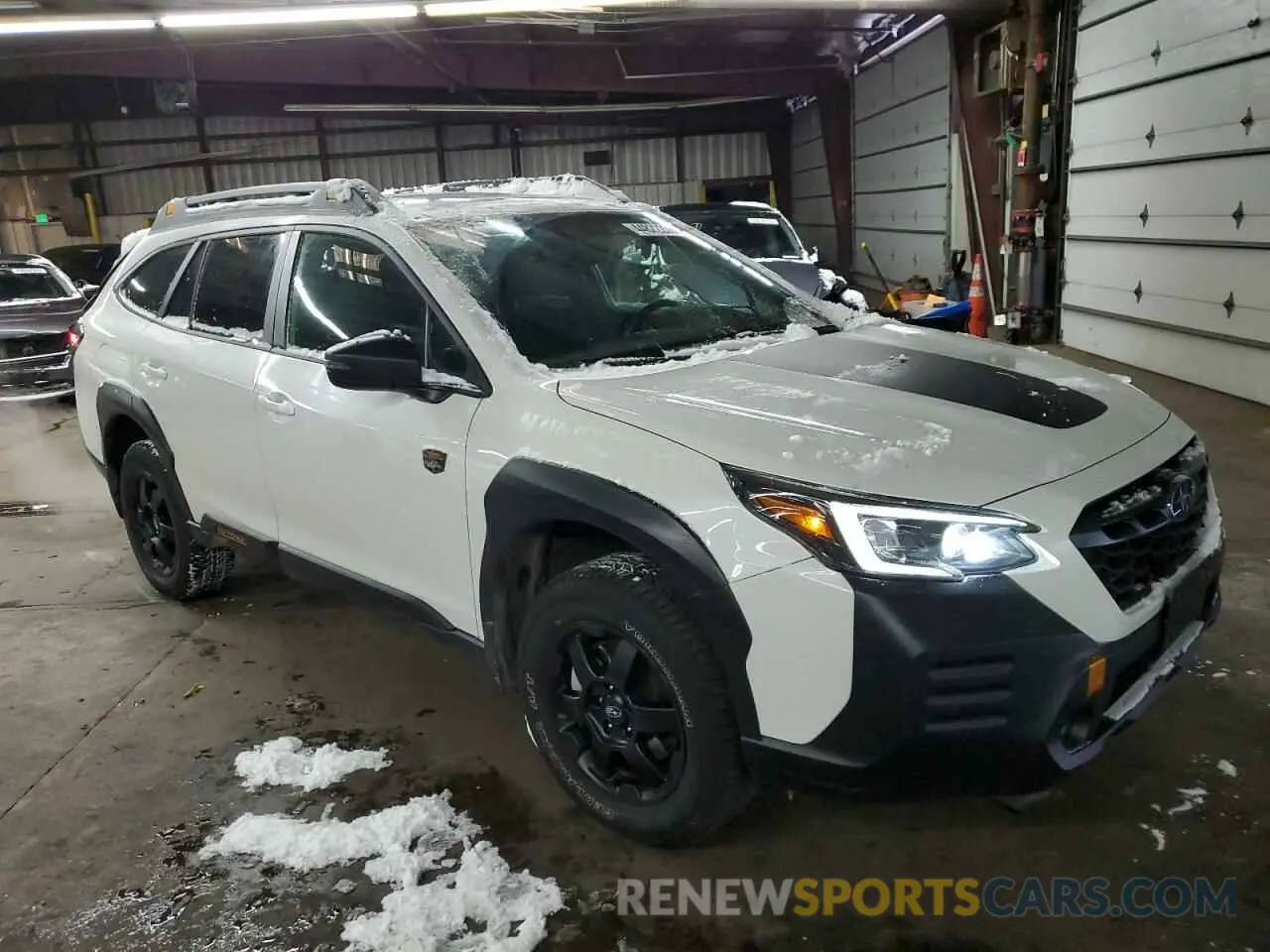 4 fotografías del automóvil dañado 4S4BTGUD2P3105956 SUBARU OUTBACK WI 2023