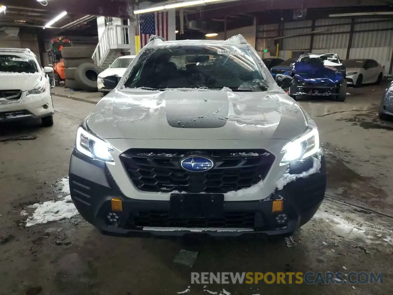 5 fotografías del automóvil dañado 4S4BTGUD2P3105956 SUBARU OUTBACK WI 2023