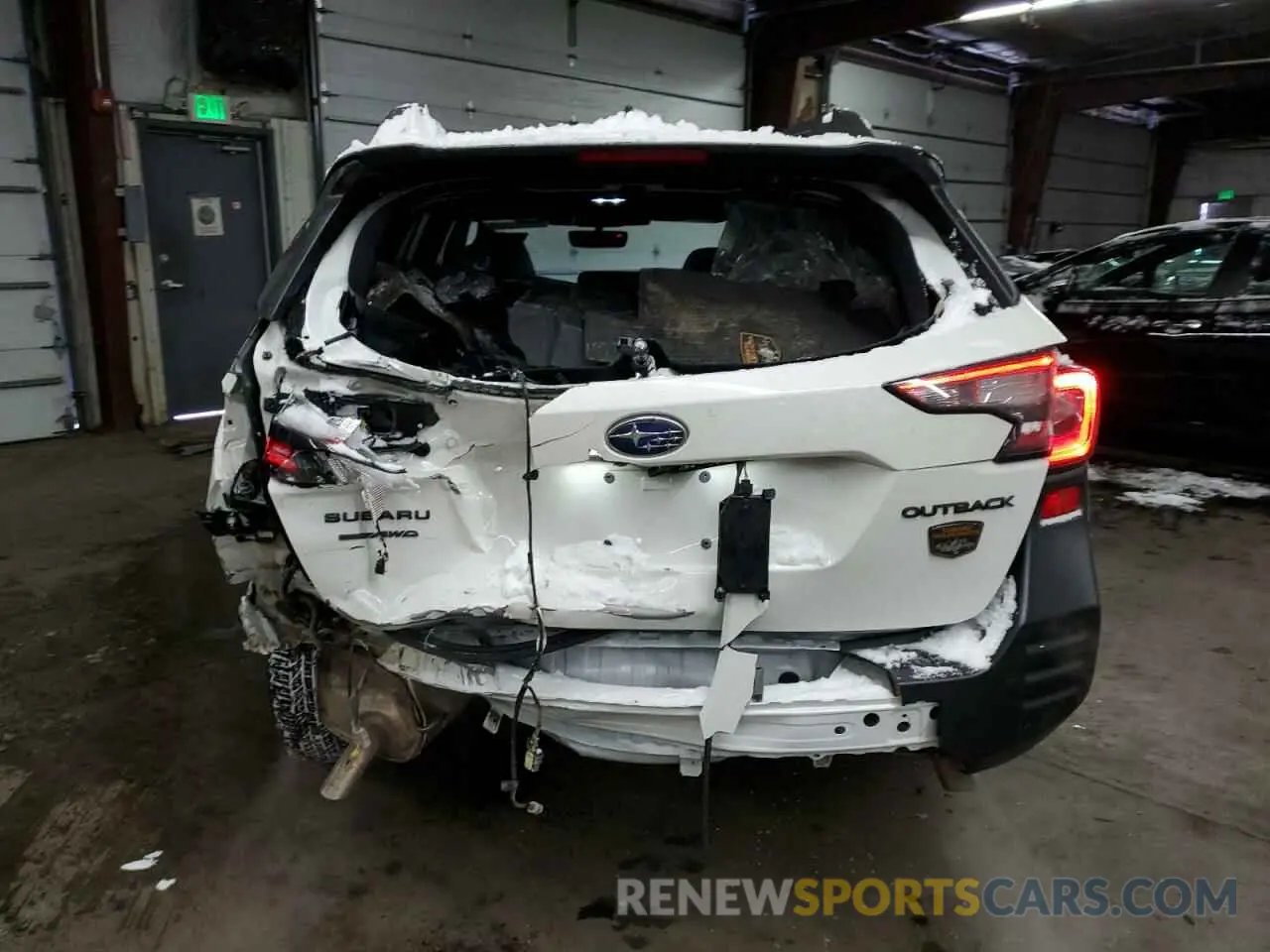 6 fotografías del automóvil dañado 4S4BTGUD2P3105956 SUBARU OUTBACK WI 2023