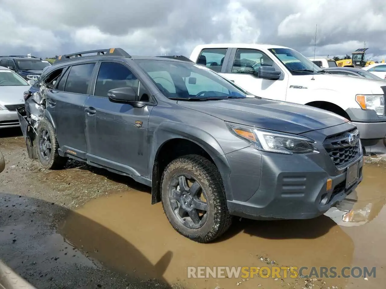 4 fotografías del automóvil dañado 4S4BTGUD4P3123522 SUBARU OUTBACK WI 2023