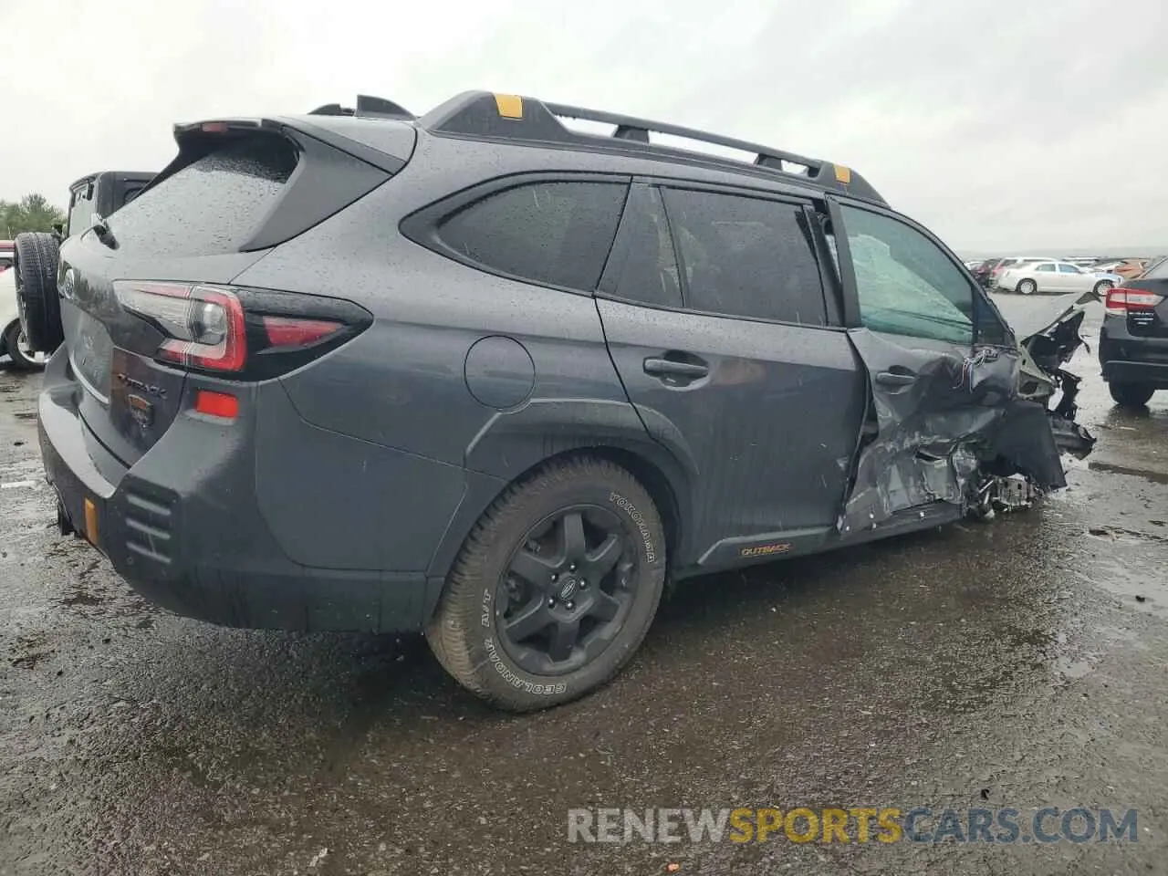 3 fotografías del automóvil dañado 4S4BTGUD5P3211141 SUBARU OUTBACK WI 2023