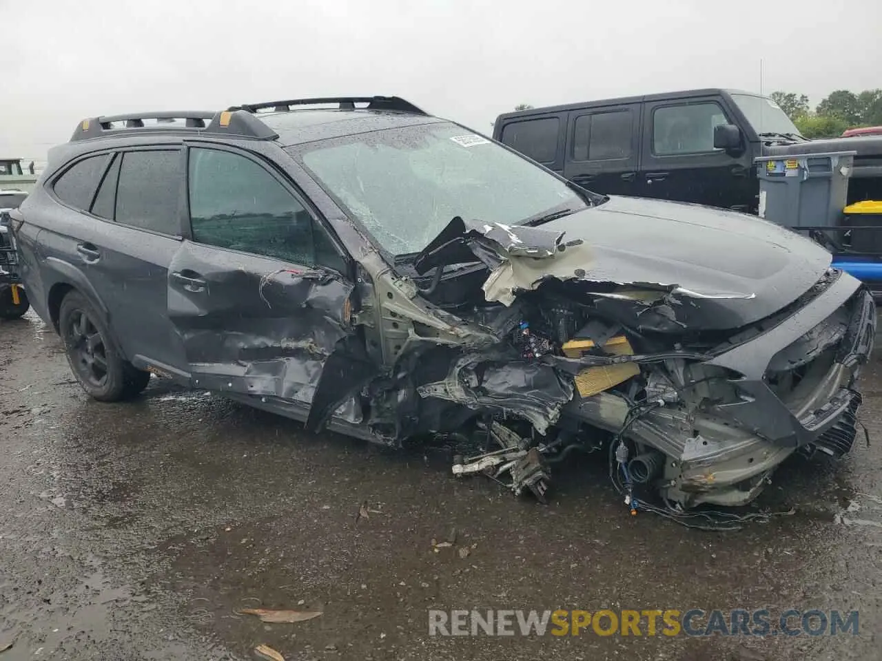 4 fotografías del automóvil dañado 4S4BTGUD5P3211141 SUBARU OUTBACK WI 2023