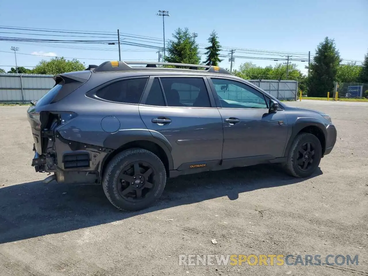 3 fotografías del automóvil dañado 4S4BTGUD7P3118959 SUBARU OUTBACK WI 2023