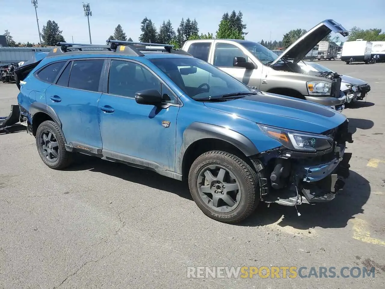 4 fotografías del automóvil dañado 4S4BTGUD9P3202247 SUBARU OUTBACK WI 2023