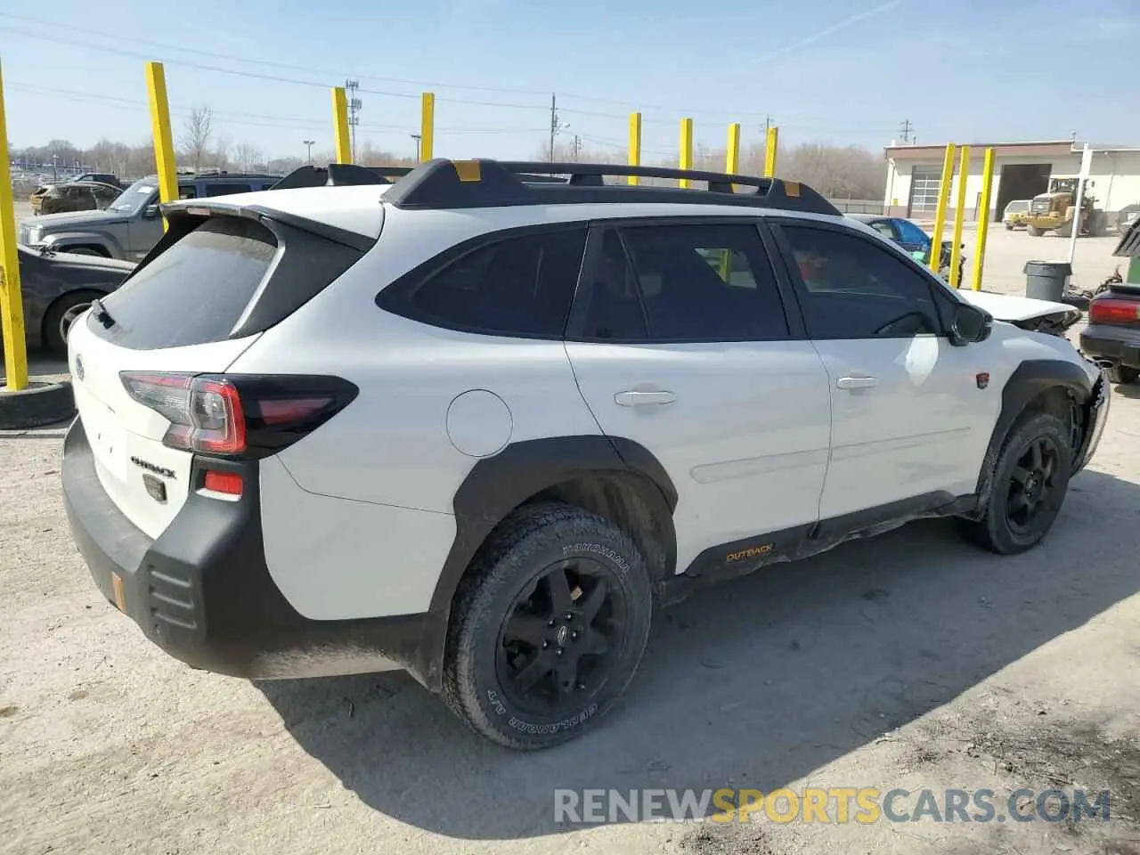 3 fotografías del automóvil dañado 4S4BTGUDXP3111827 SUBARU OUTBACK WI 2023