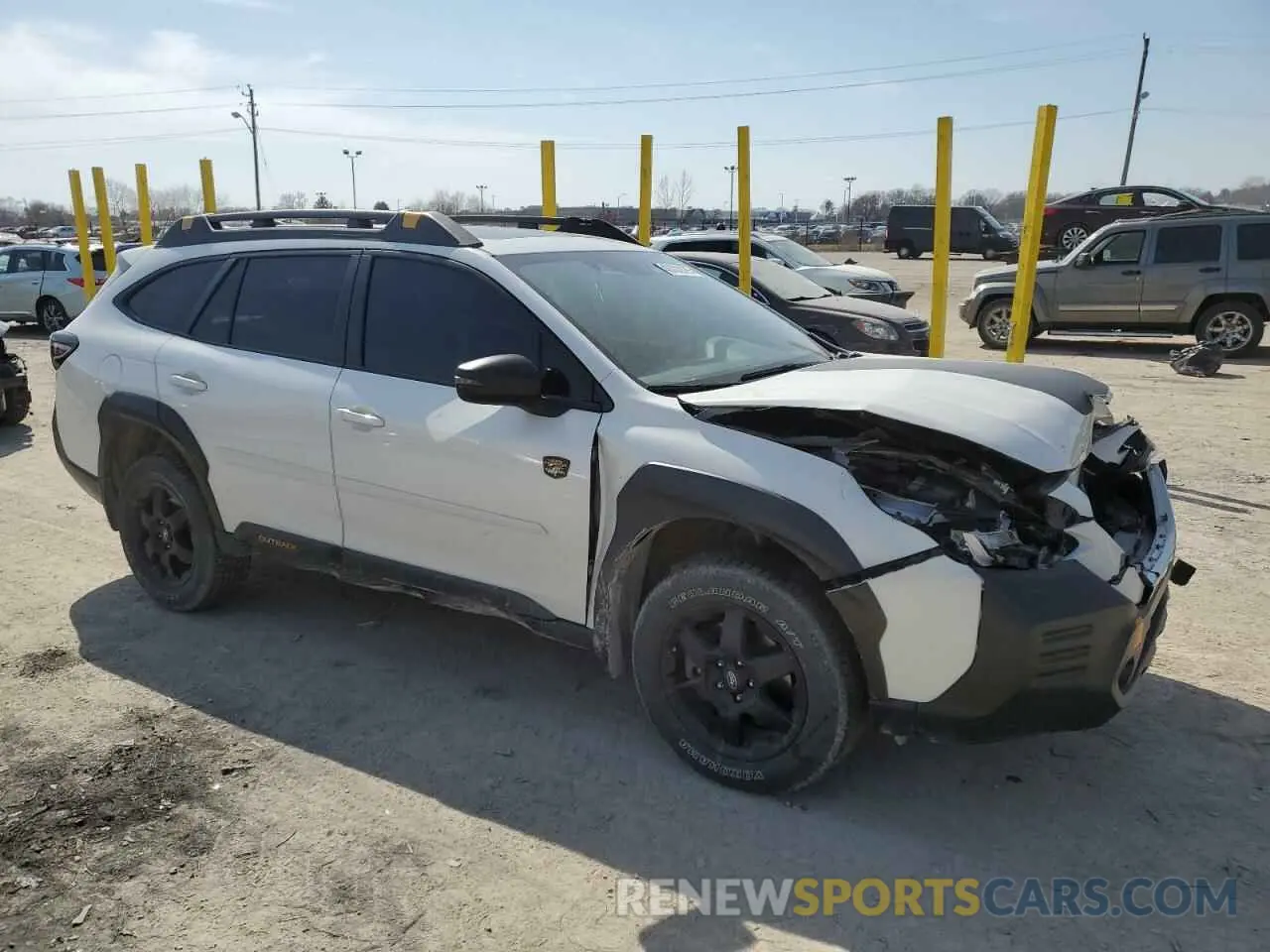 4 fotografías del automóvil dañado 4S4BTGUDXP3111827 SUBARU OUTBACK WI 2023