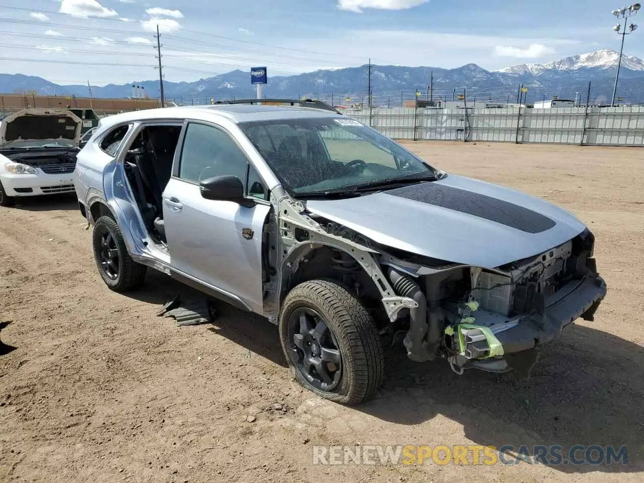 4 fotografías del automóvil dañado 4S4BTGUD1R3110276 SUBARU OUTBACK WI 2024