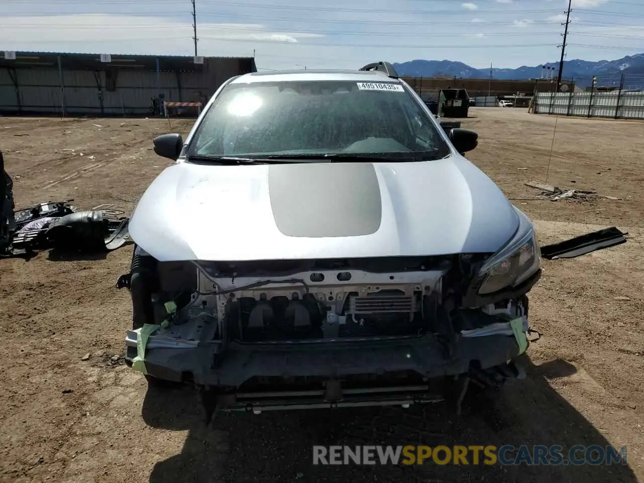 5 fotografías del automóvil dañado 4S4BTGUD1R3110276 SUBARU OUTBACK WI 2024