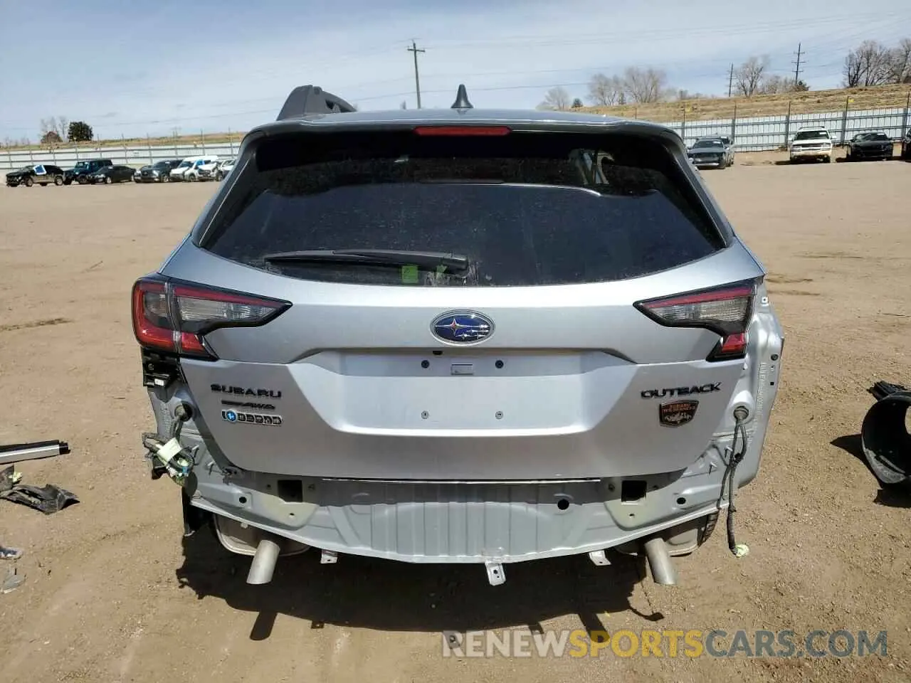 6 fotografías del automóvil dañado 4S4BTGUD1R3110276 SUBARU OUTBACK WI 2024