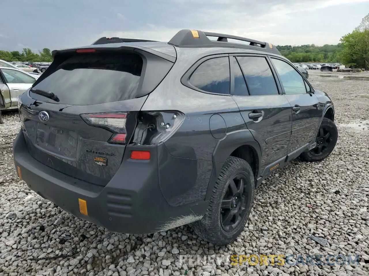 3 fotografías del automóvil dañado 4S4BTGUD2R3188906 SUBARU OUTBACK WI 2024
