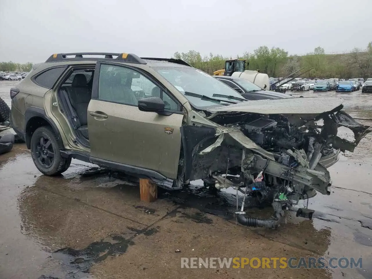 4 fotografías del automóvil dañado 4S4BTGUD4R3127590 SUBARU OUTBACK WI 2024