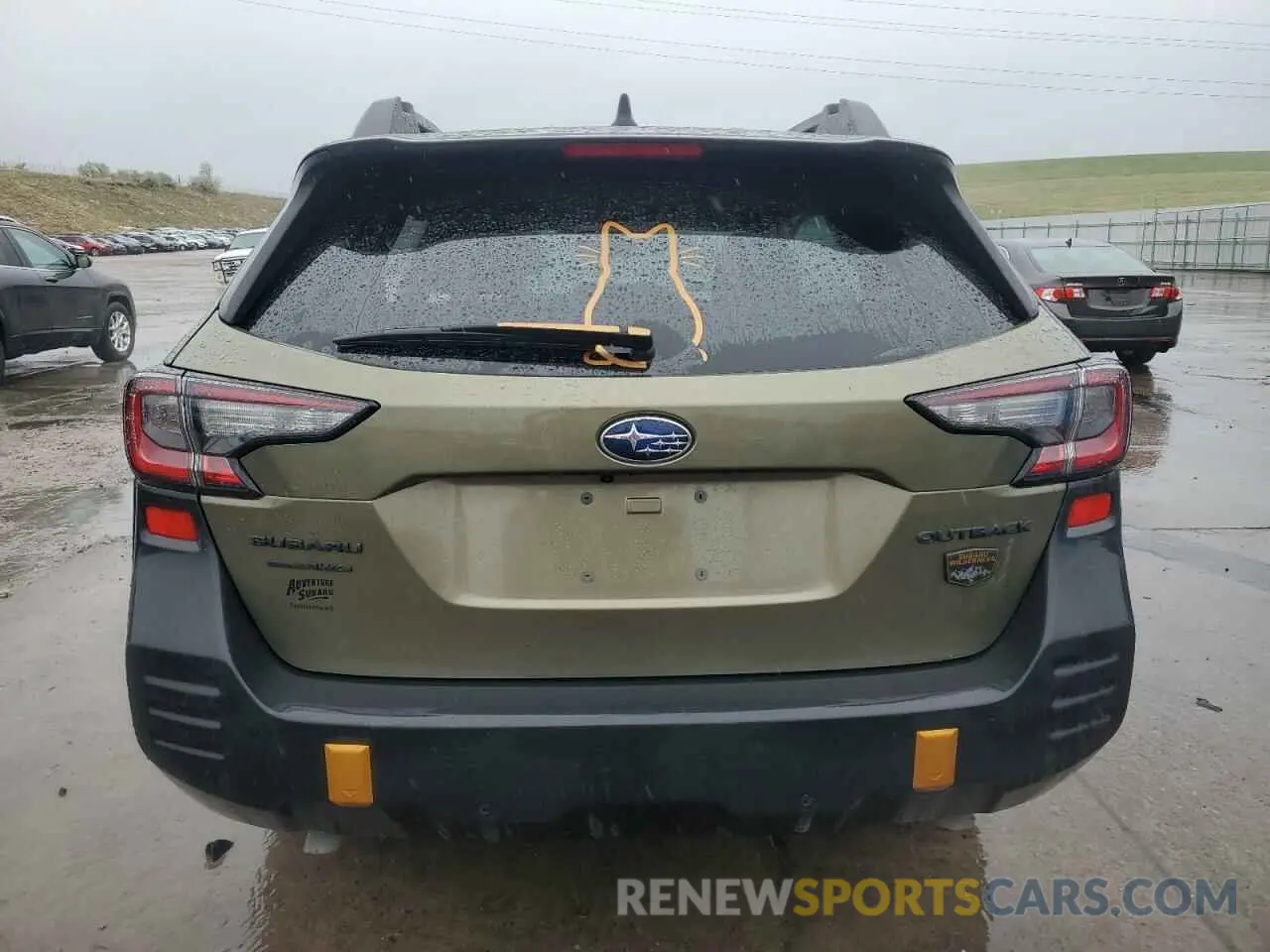 6 fotografías del automóvil dañado 4S4BTGUD4R3127590 SUBARU OUTBACK WI 2024