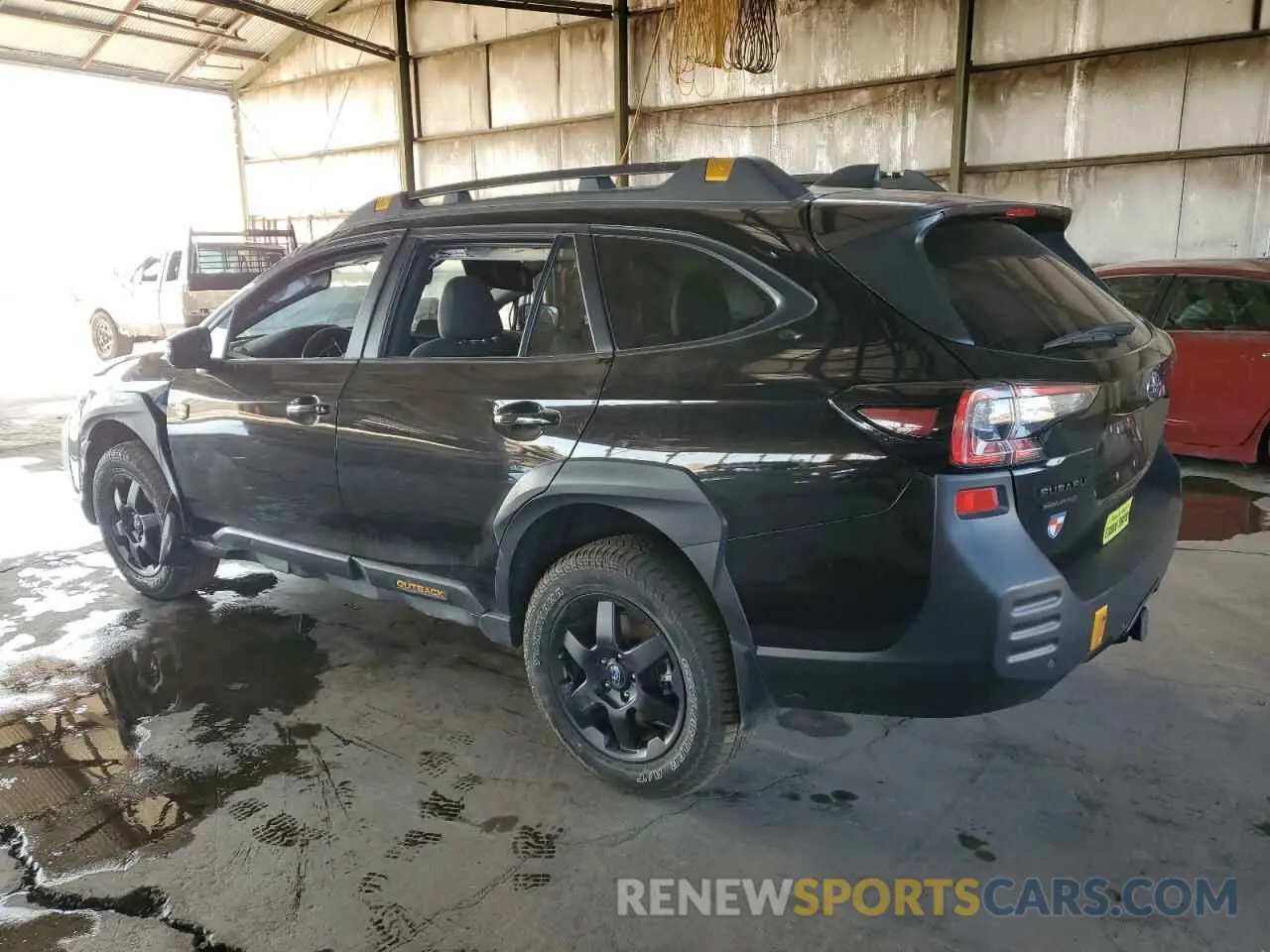 2 fotografías del automóvil dañado 4S4BTGUD4R3223493 SUBARU OUTBACK WI 2024