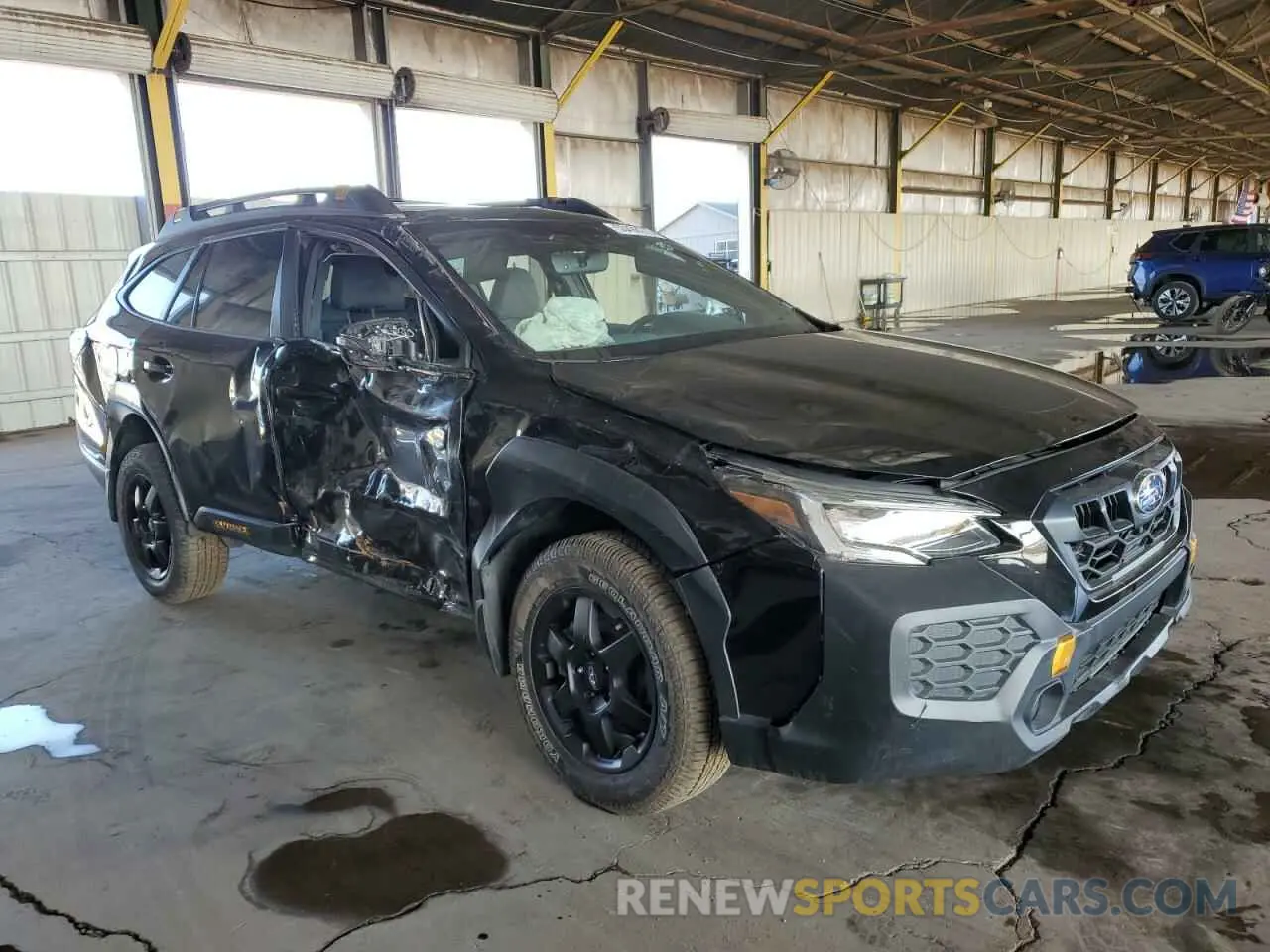 4 fotografías del automóvil dañado 4S4BTGUD4R3223493 SUBARU OUTBACK WI 2024