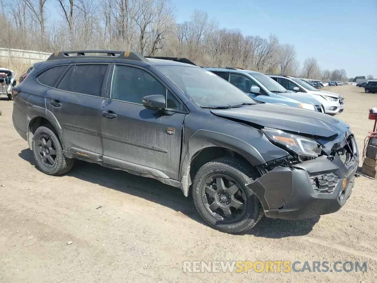 4 fotografías del automóvil dañado 4S4BTGUD3S3185048 SUBARU OUTBACK WI 2025
