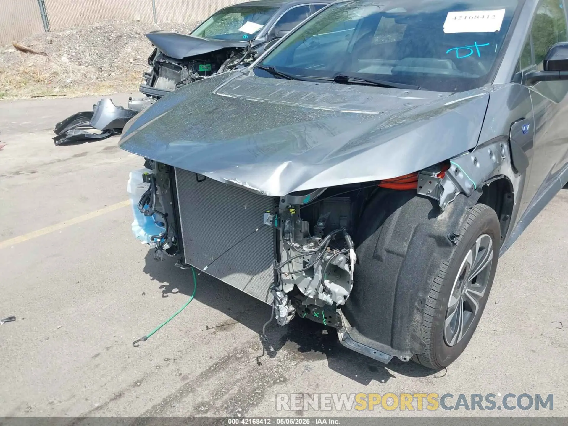 6 fotografías del automóvil dañado JTMABABA0PA025916 SUBARU SOLTERRA 2023
