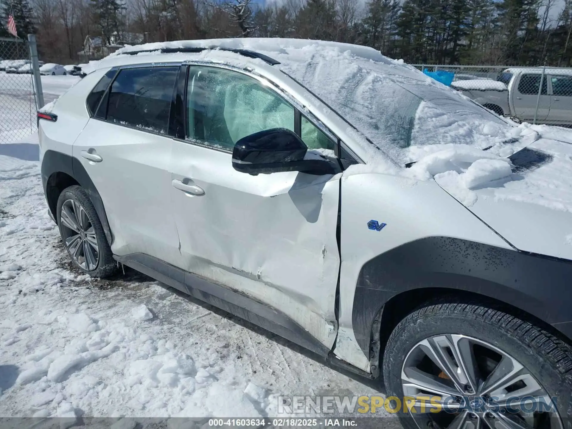 6 fotografías del automóvil dañado JTMABABA3PA021357 SUBARU SOLTERRA 2023