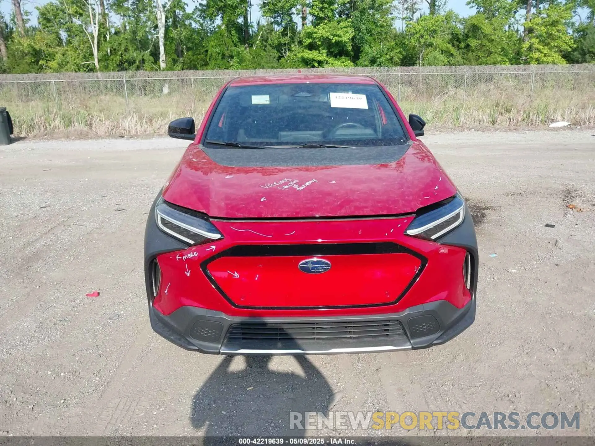 12 fotografías del automóvil dañado JTMABABA7PA027663 SUBARU SOLTERRA 2023