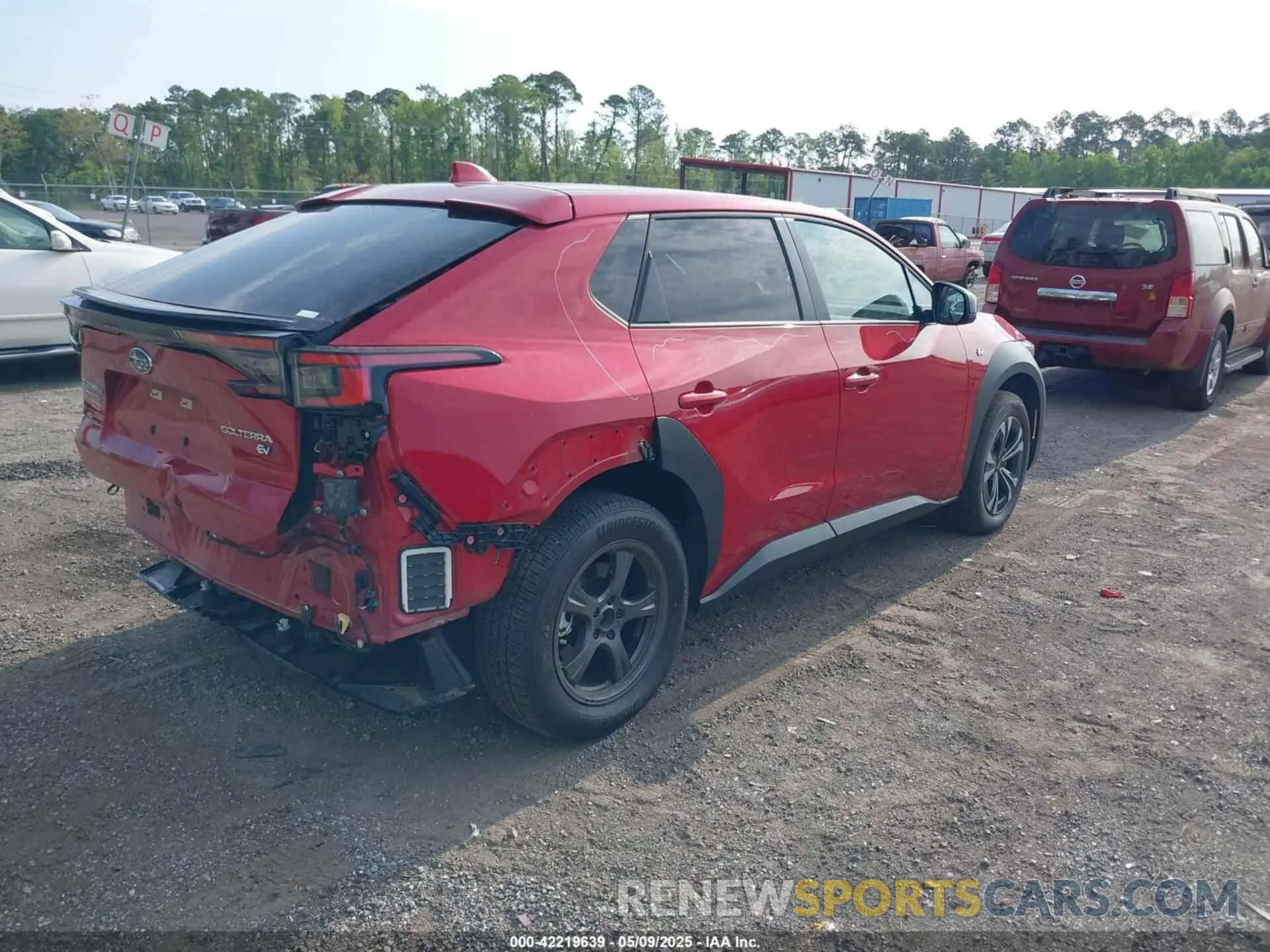 4 fotografías del automóvil dañado JTMABABA7PA027663 SUBARU SOLTERRA 2023