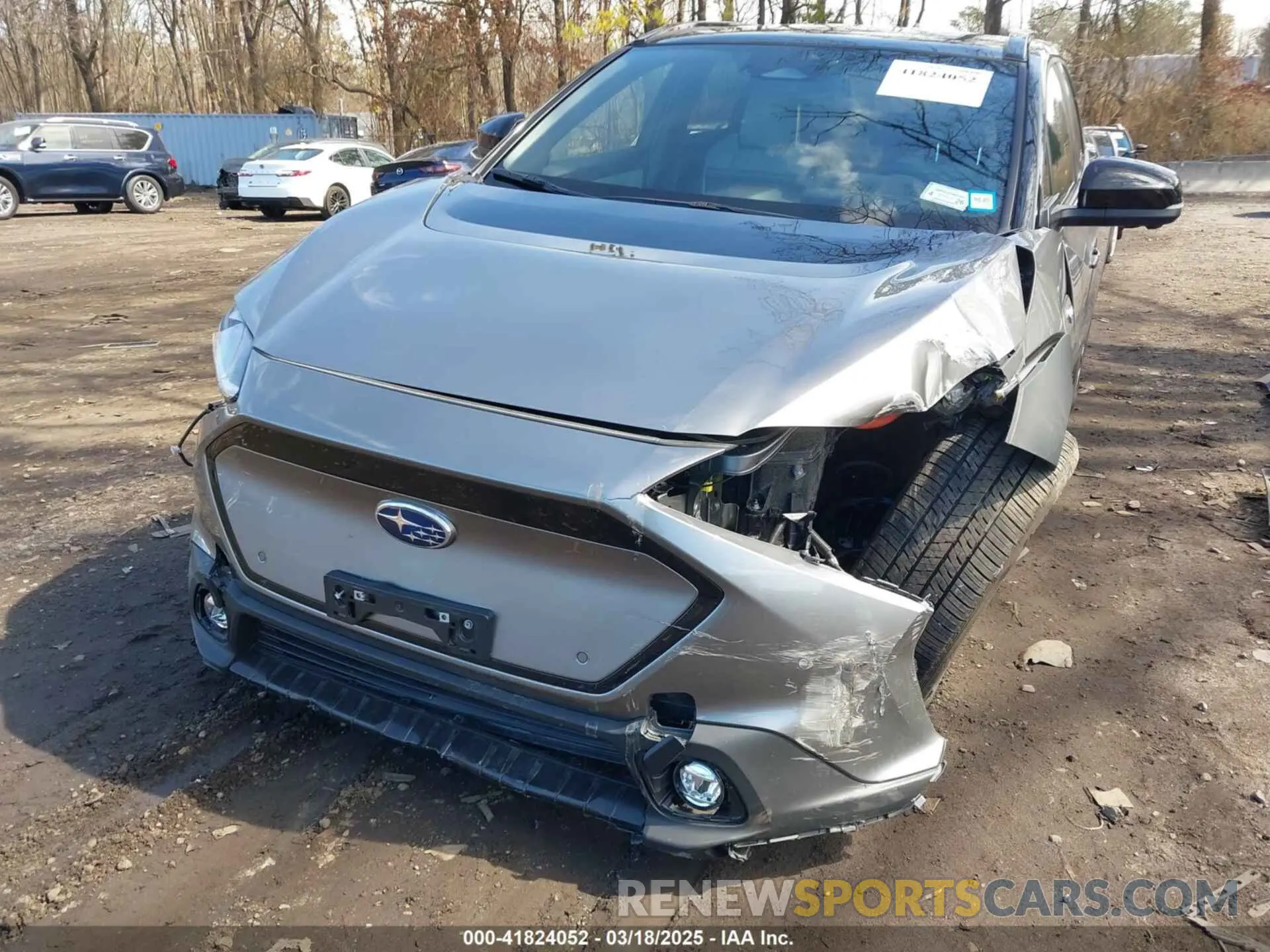 12 fotografías del automóvil dañado JTMABABA9PA038499 SUBARU SOLTERRA 2023