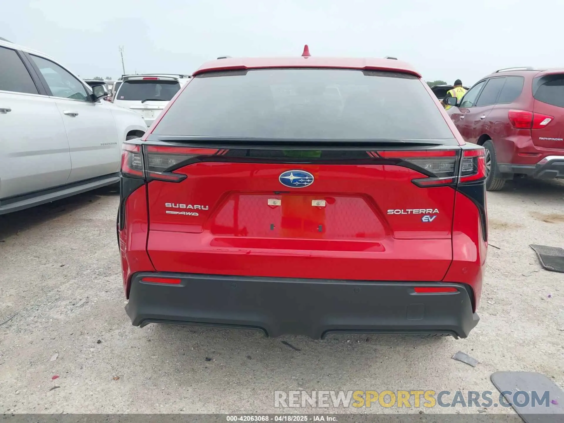 15 fotografías del automóvil dañado JTMABABA9RA066452 SUBARU SOLTERRA 2024