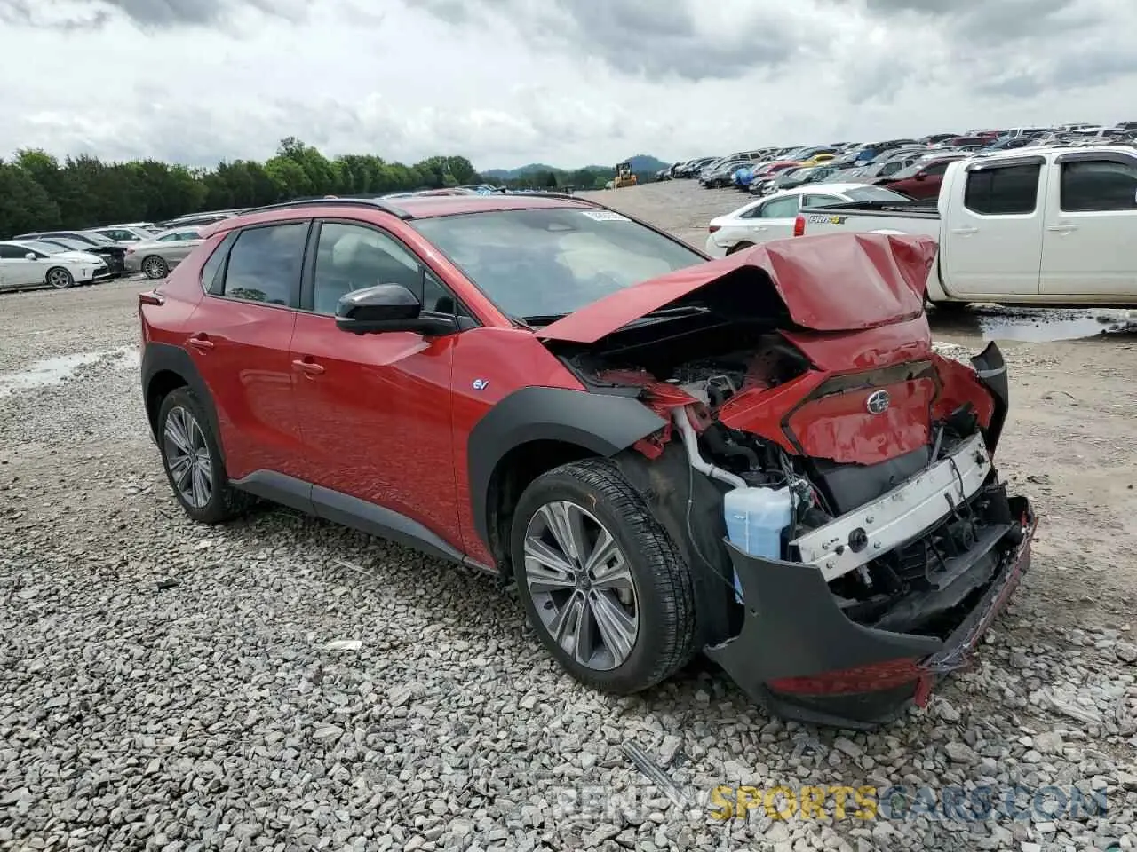 4 fotografías del automóvil dañado JTMABABA4PA002381 SUBARU SOLTERRA P 2023